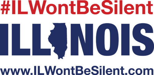 Illinois Won't Be Silent Logo